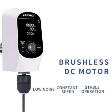 LACHOI Electric Overhead Stirrer Mixer with LCD Display