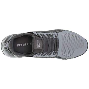 Reebok Men's FLASHFILM Train Cross Trainer, Grey/Black, 11.5 M US