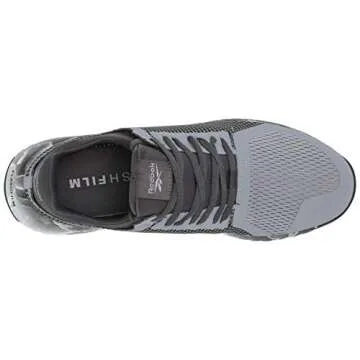 Reebok Men's FLASHFILM Train Cross Trainer, Grey/Black, 11.5 M US