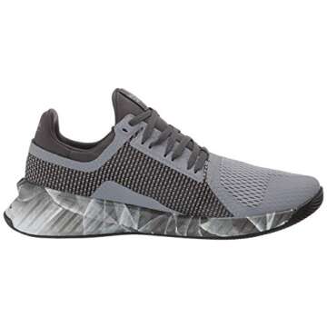 Reebok Men's FLASHFILM Train Cross Trainer, Grey/Black, 11.5 M US