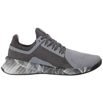 Reebok Men's FLASHFILM Train Cross Trainer, Grey/Black, 11.5 M US