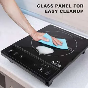 Duxtop Portable Induction Cooktop 1800W - Efficient & Safe