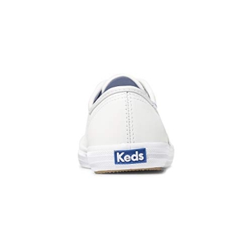 Keds Women's Champion Lace Up Sneakers White Leather X-Wide