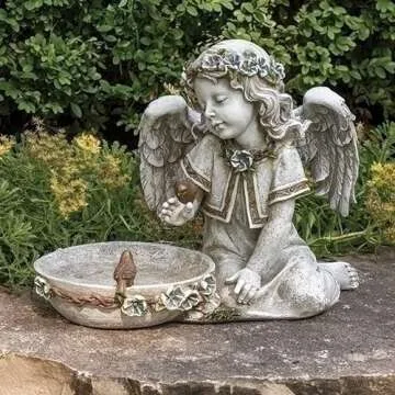 Joseph's Studio Solar Angel Garden Statue for All Outdoor Spaces