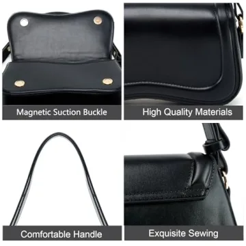 Leather Shoulder Bag for Women - Stylish and Functional