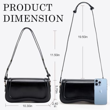 Leather Shoulder Bag for Women - Stylish and Functional