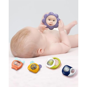 dearlomum Baby Play Mat for Newborn with Lights and Music