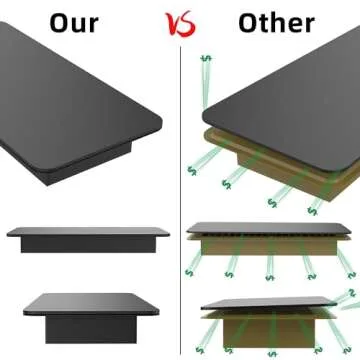 Magnetic Vent Covers (4-Pack) for Complete Sealing of Residential Standard Floor Vent Covers 5.5" X ...