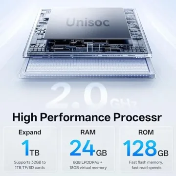Frameflow 10.1 inch Tablet with Dual Camera and WiFi 6