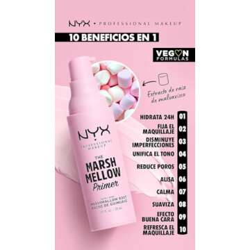 NYX Marshmellow Primer Set for Smooth Makeup Finish