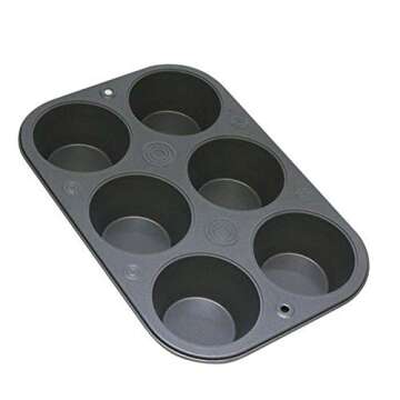 G & S Metal Products Company OvenStuff Non-Stick 6 Cup Jumbo Muffin Pan - American-Made