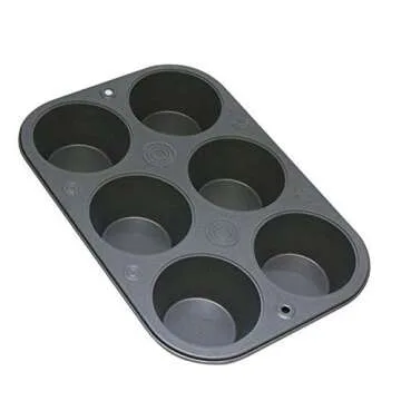 G & S Metal Products Company OvenStuff Non-Stick 6 Cup Jumbo Muffin Pan - American-Made
