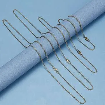 PH PandaHall Antique Bronze Necklace Chains for DIY Crafts