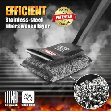 GRILLART Safe Grill Brush with Replacement Head