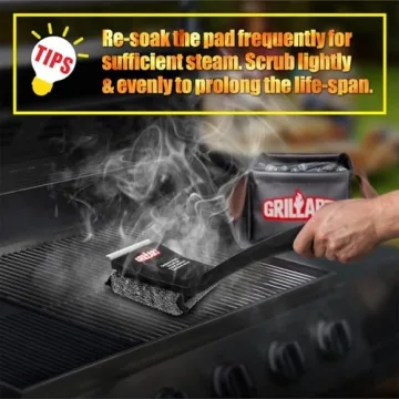 GRILLART Safe Grill Brush with Replacement Head