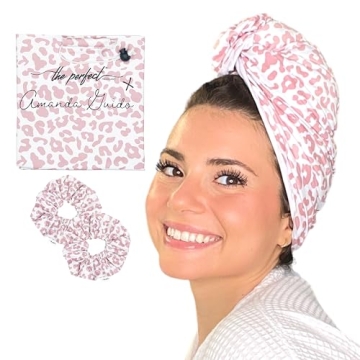 THE PERFECT HAIRCARE - Limited Edition Manes by Mell Microfiber Hair Towel & Hair Drying Scrunchie S...