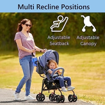 Lightweight Dream On Me Vista Moonwalk Stroller