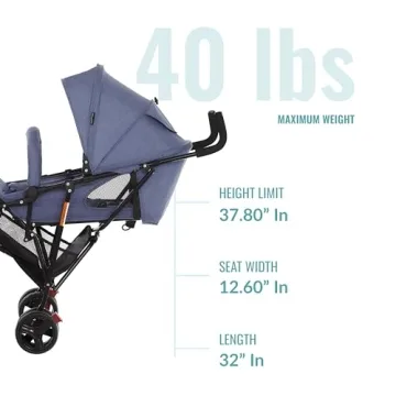 Lightweight Dream On Me Vista Moonwalk Stroller