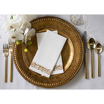 Laura Stein Disposable Guest Towels - Elegant and Absorbent