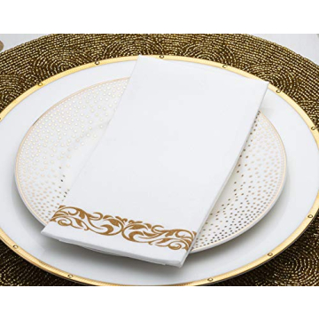Laura Stein Disposable Guest Towels - Elegant and Absorbent