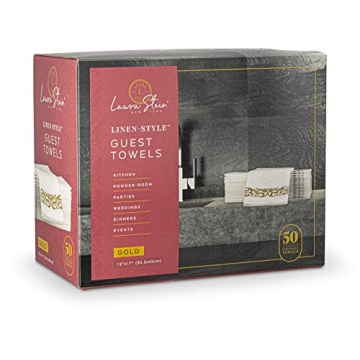 Laura Stein Disposable Guest Towels - Elegant and Absorbent
