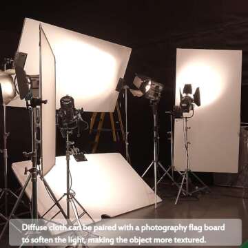 Diffusion Fabric Light Modifier for Enhanced Photography
