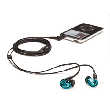 Shure IEM SE215 Special Edition Earphones in Lucent Blue