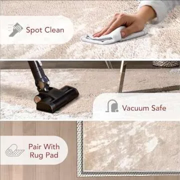 nuLOOM Cyn Abstract Area Rug, Durable & Stylish Home Decor