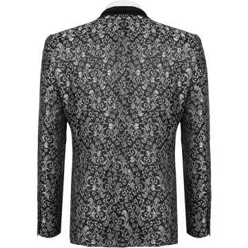 Floral Blazer for Men - Stylish Wedding & Party Wear