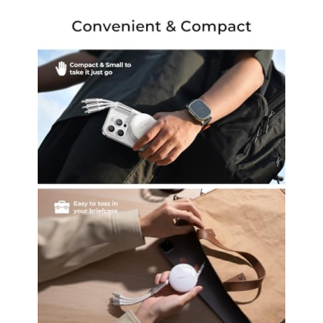 LISEN 60W Multi Charging Cable Fast Retractable Universal