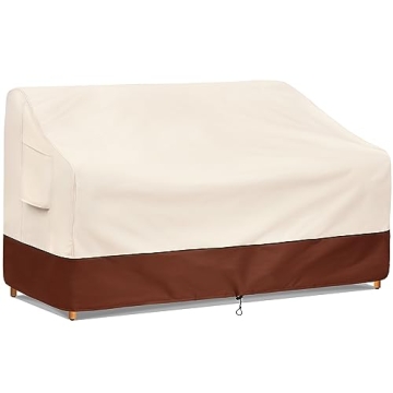 Bestalent Outdoor Furniture Sofa Covers Waterproof - Durable, Perfect Fit for 3-Seater Furniture