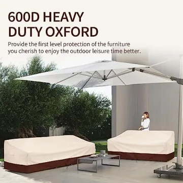 Bestalent Outdoor Sofa Covers - Waterproof & Durable