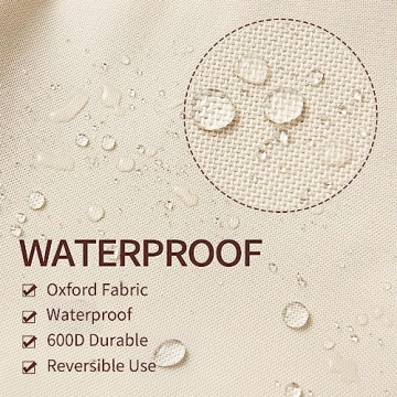 Bestalent Outdoor Sofa Covers - Waterproof & Durable