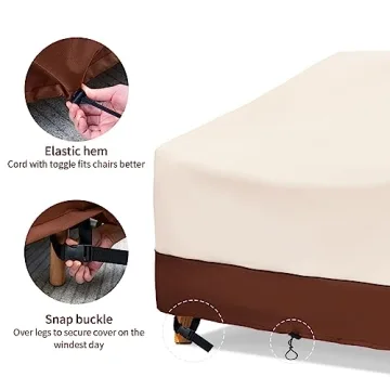 Bestalent Outdoor Sofa Covers - Waterproof & Durable
