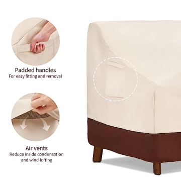 Bestalent Outdoor Sofa Covers - Waterproof & Durable