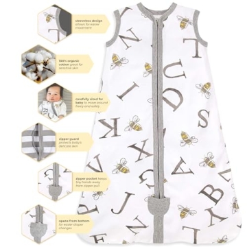 Burt's Bees Baby Beekeeper Wearable Blanket in Organic Cotton