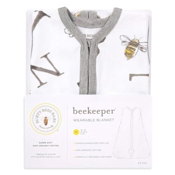Burt's Bees Baby Beekeeper Wearable Blanket in Organic Cotton