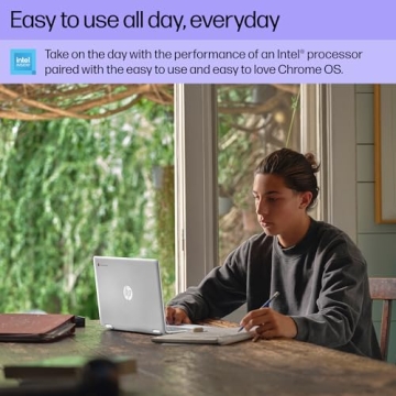 HP Chromebook 14" - Intel N100, 4GB RAM, FHD Display