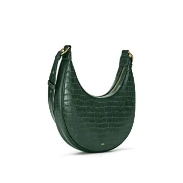 JW PEI Women's Carly Saddle Bag - Chic Green Handbag