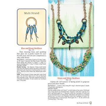 Hip Hemp with Beads - Craft Unique Jewelry Easily