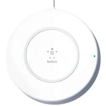 Belkin Quick Wireless Charging Pad - 7.5W Qi-Certified Charger Pad for iPhone, Samsung Galaxy, Apple Airpods Pro & More - Charge While Listening to Music, Streaming Videos, & Video Calling
