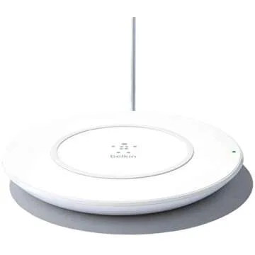 Belkin Quick Wireless Charging Pad - 7.5W Qi-Certified Charger Pad for iPhone, Samsung Galaxy, Apple Airpods Pro & More - Charge While Listening to Music, Streaming Videos, & Video Calling