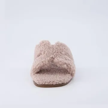 CUSHIONAIRE Women's Cozy Slide Sandal - Soft Comfort