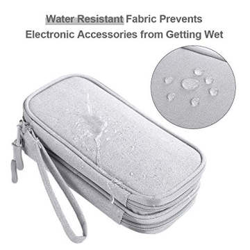 DDgro Lightweight Tech Pouch for Electronics Organization