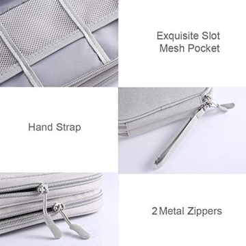 DDgro Lightweight Tech Pouch for Electronics Organization