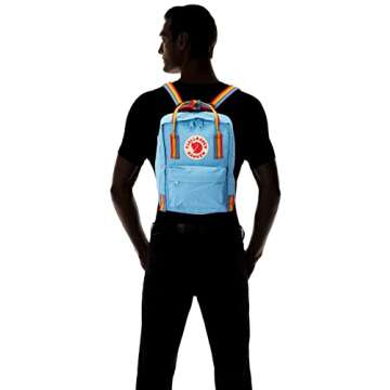 Fjällräven Kånken Rainbow Mini Backpack - Stylish and Versatile