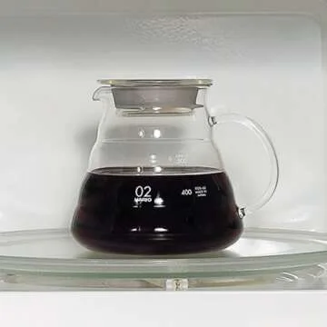 Hario V60 "Clear" Glass Range Server, 600ml
