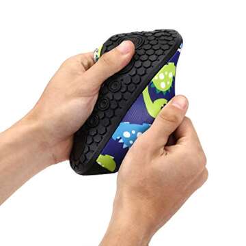 bridawn Kids Water Shoes Toddler Swim Shoes Quick Dry Non-Slip Barefoot Aqua Socks for Beach Pool