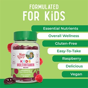 Vegan Chewable Vitamins for Kids Immune & Bone Support
