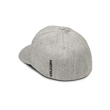 Volcom Grey Vintage Flex Fit Baseball Cap for All